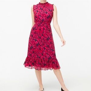 J.Crew | Floral Midi Dress Size 2
